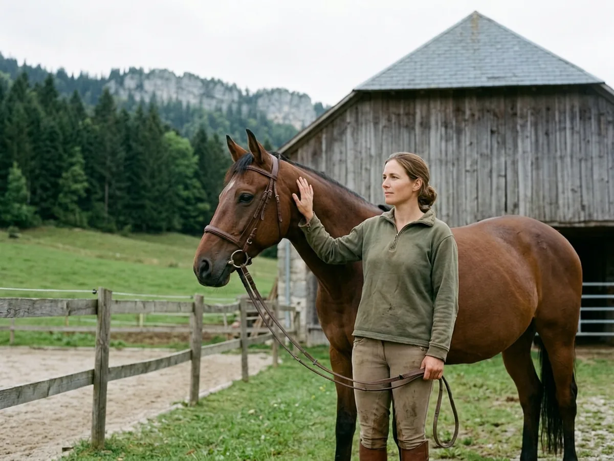Cours d'équitation à Contamine-sur-Arve, Haute-Savoie