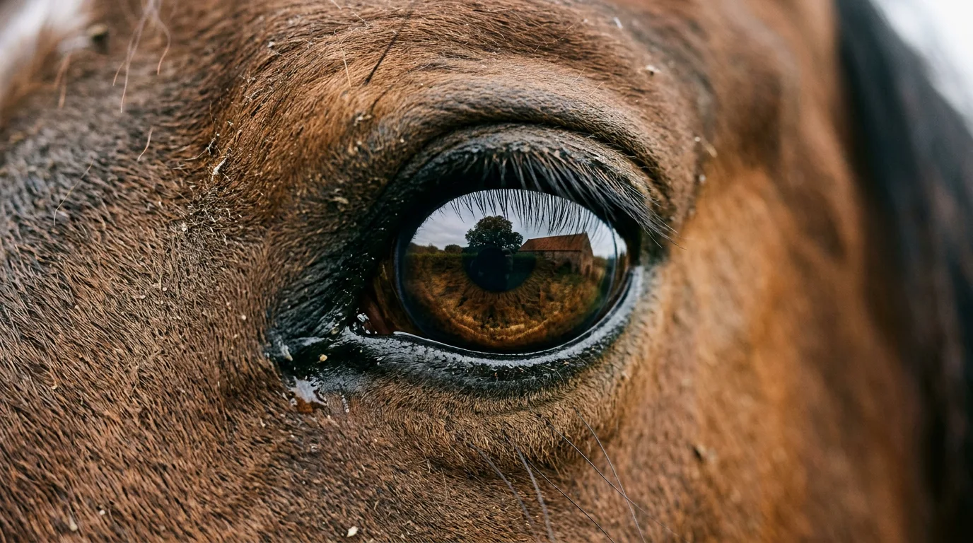 Un regard de cheval, Pôle Équestre de Contamine-sur-Arve, Contamine-sur-Arve